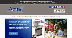 Desktop Screenshot of acmegas.com